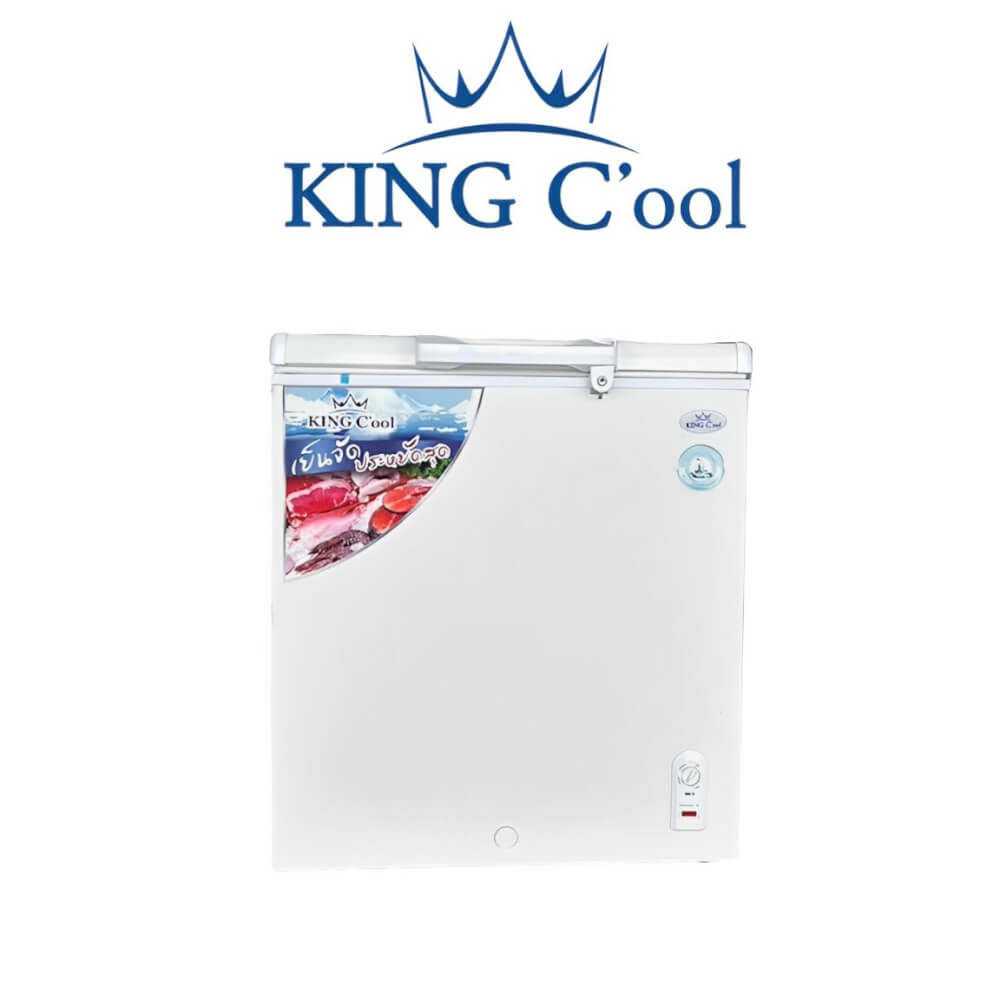 ตู้แช่แข็งฝาทึบ Kingcool KX-55R 5.5 คิว สีขาว
